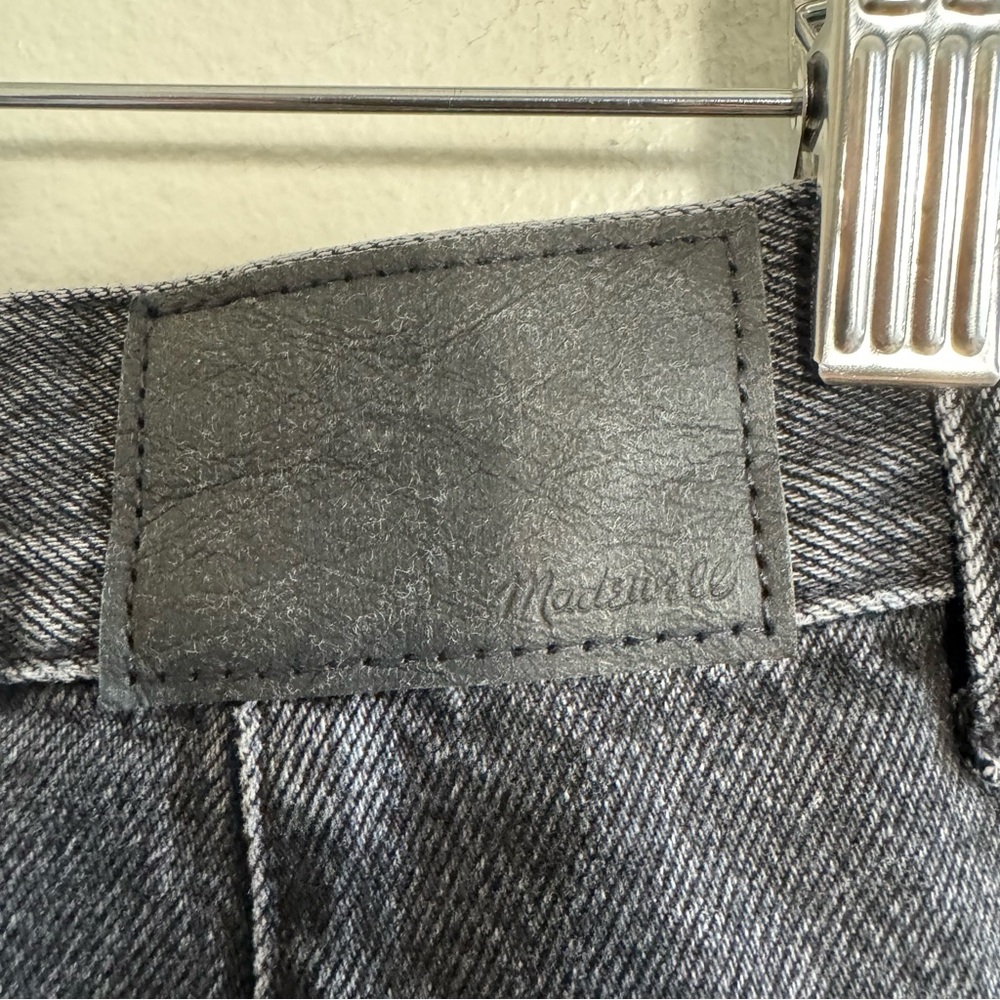 Madewell Black Super Wide Leg Jeans size 29 - Picture 6 of 9